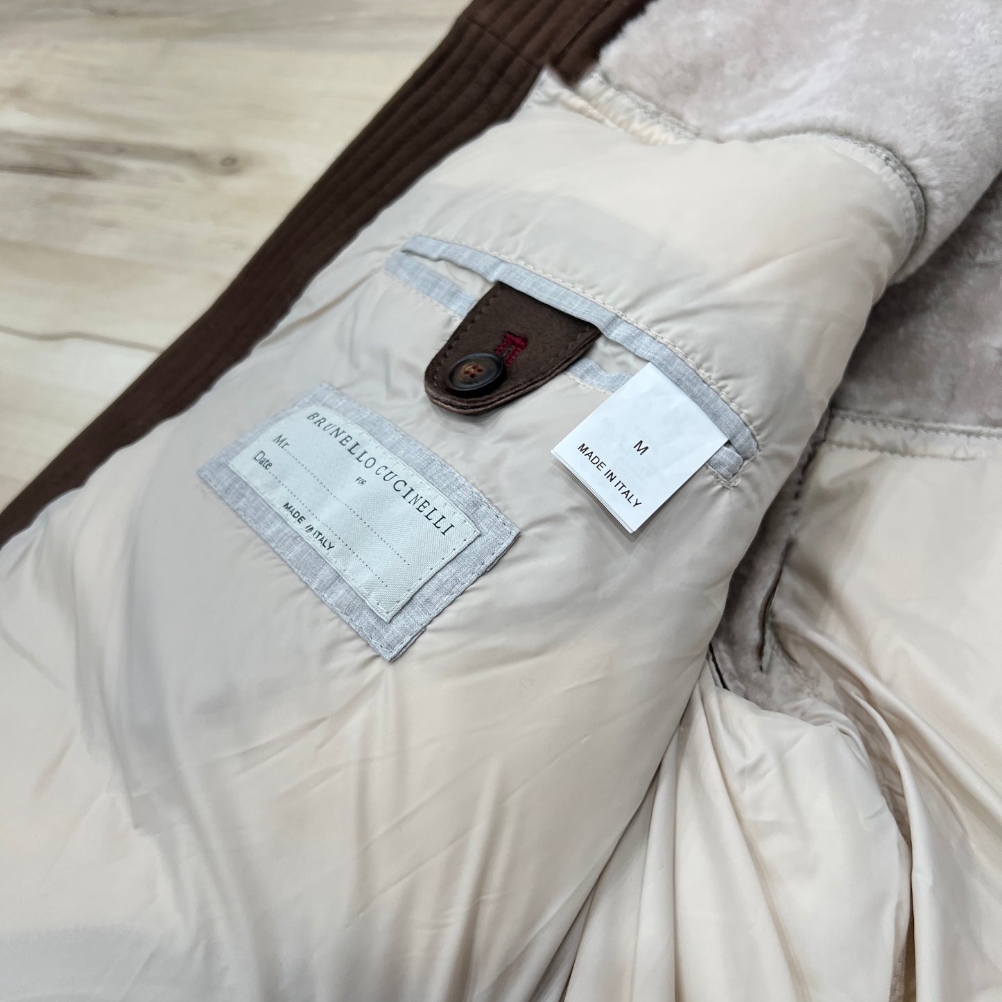 Brunello Cucinelli Shearling Down Jacket
