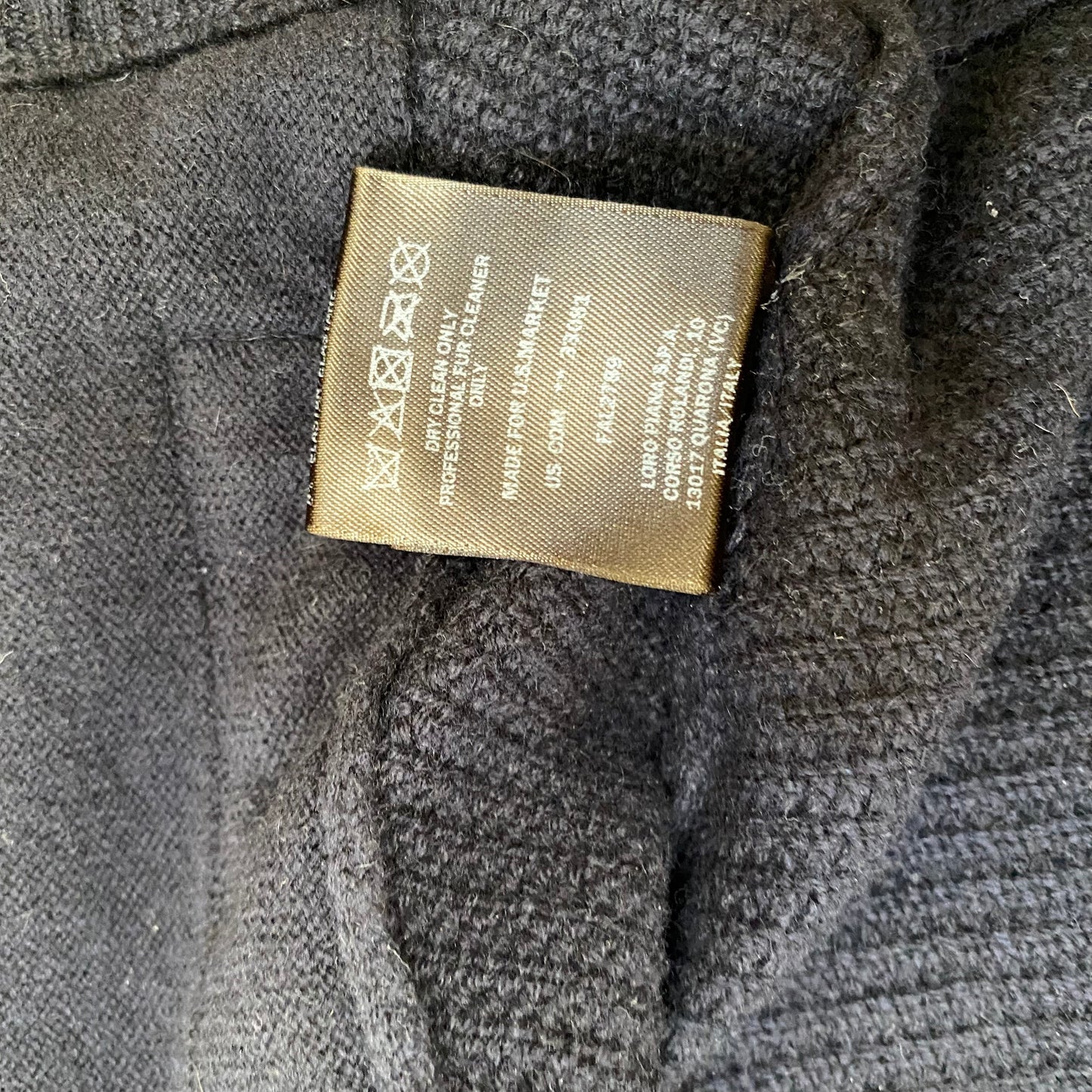 Loro Piana Cashmere Castorino Fur Trim Bomber Jacket