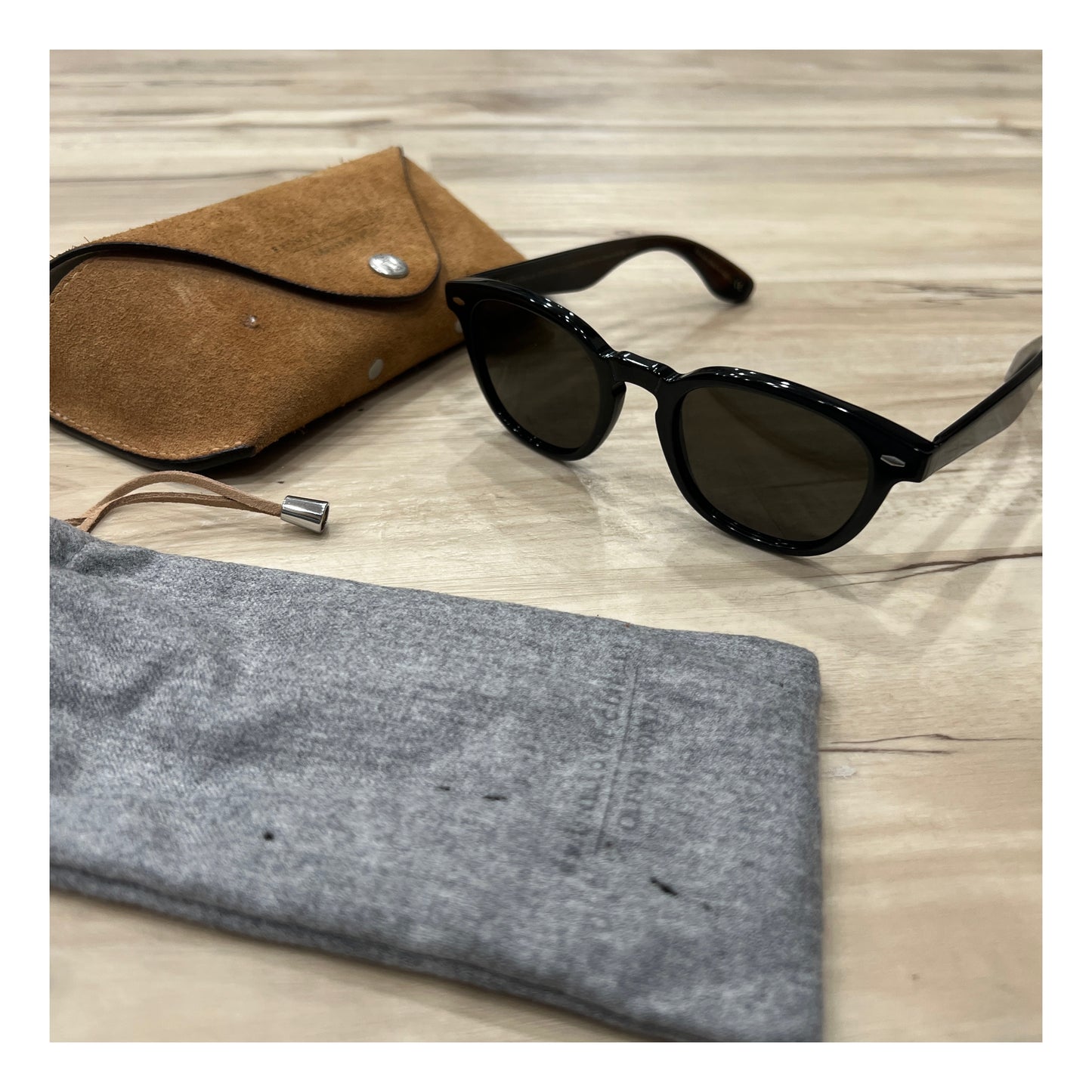 Brunello Cucinelli Buffalo Horn Sunglasses