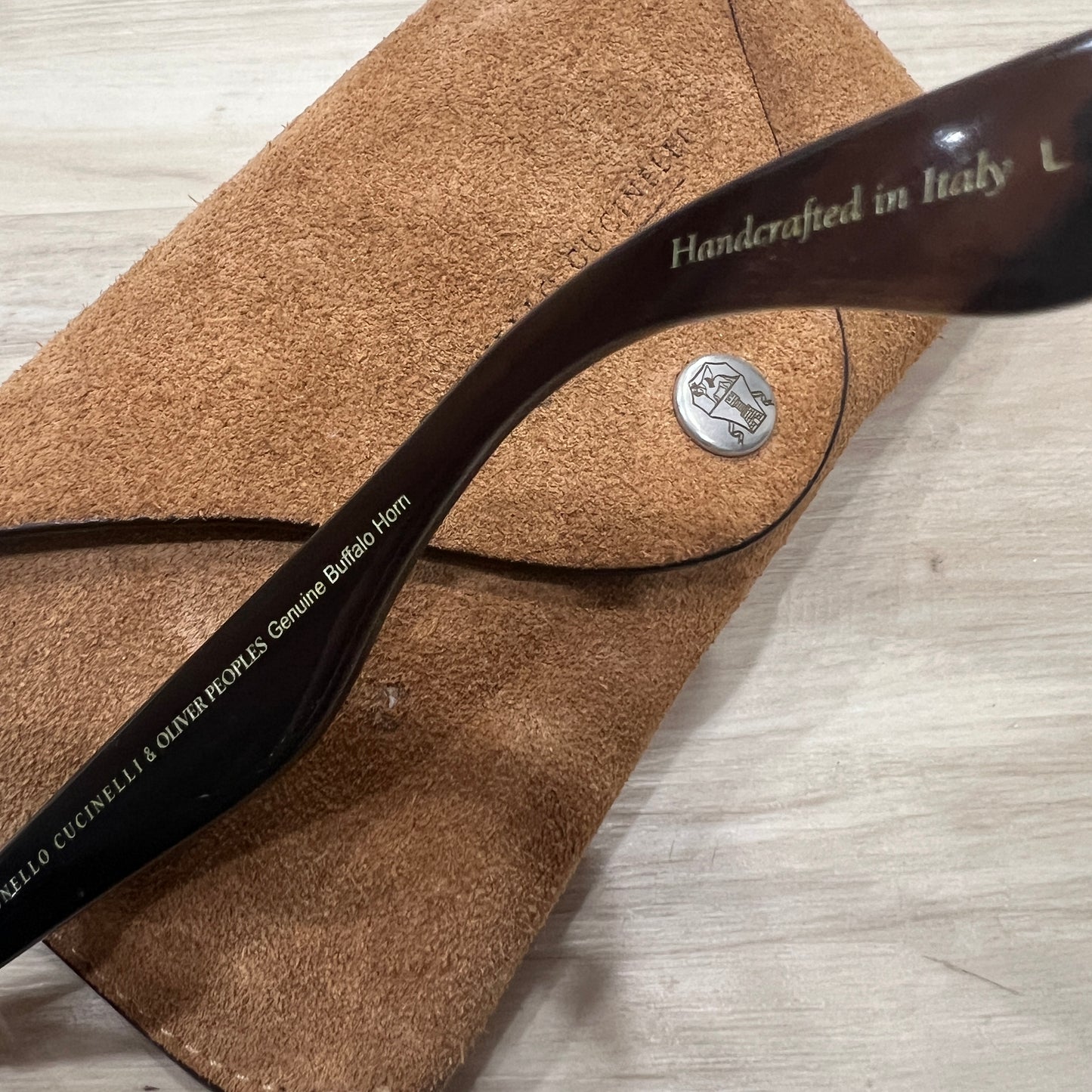 Brunello Cucinelli Buffalo Horn Sunglasses