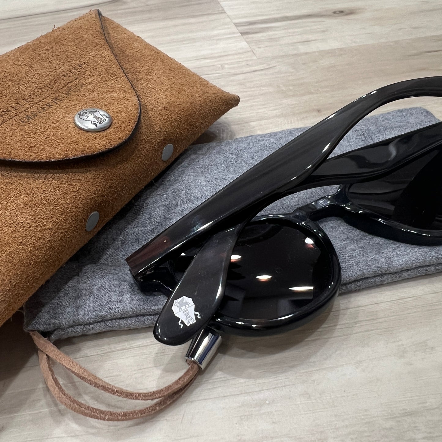 Brunello Cucinelli Buffalo Horn Sunglasses