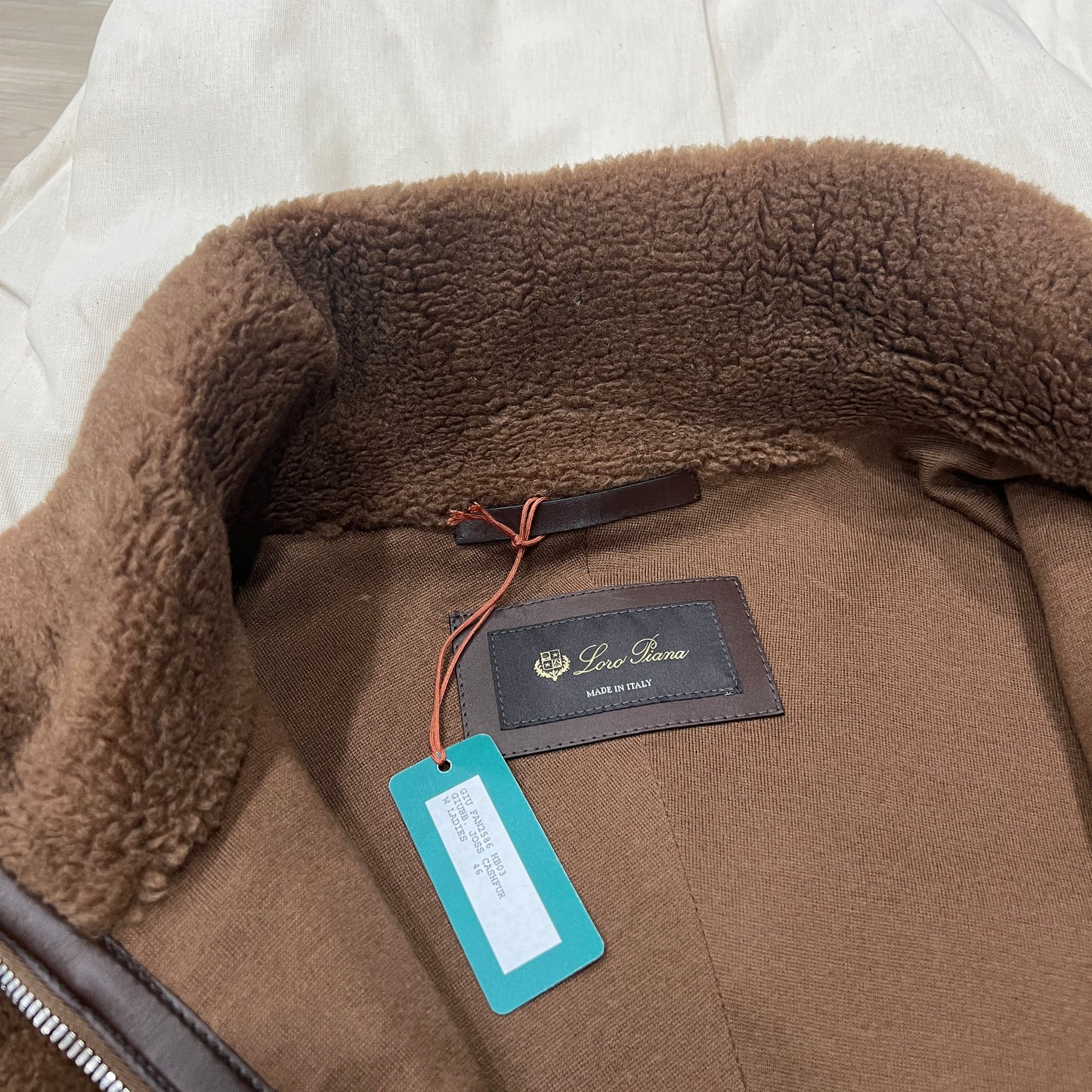 Loro Piana Cashfur Cashmere Jacket