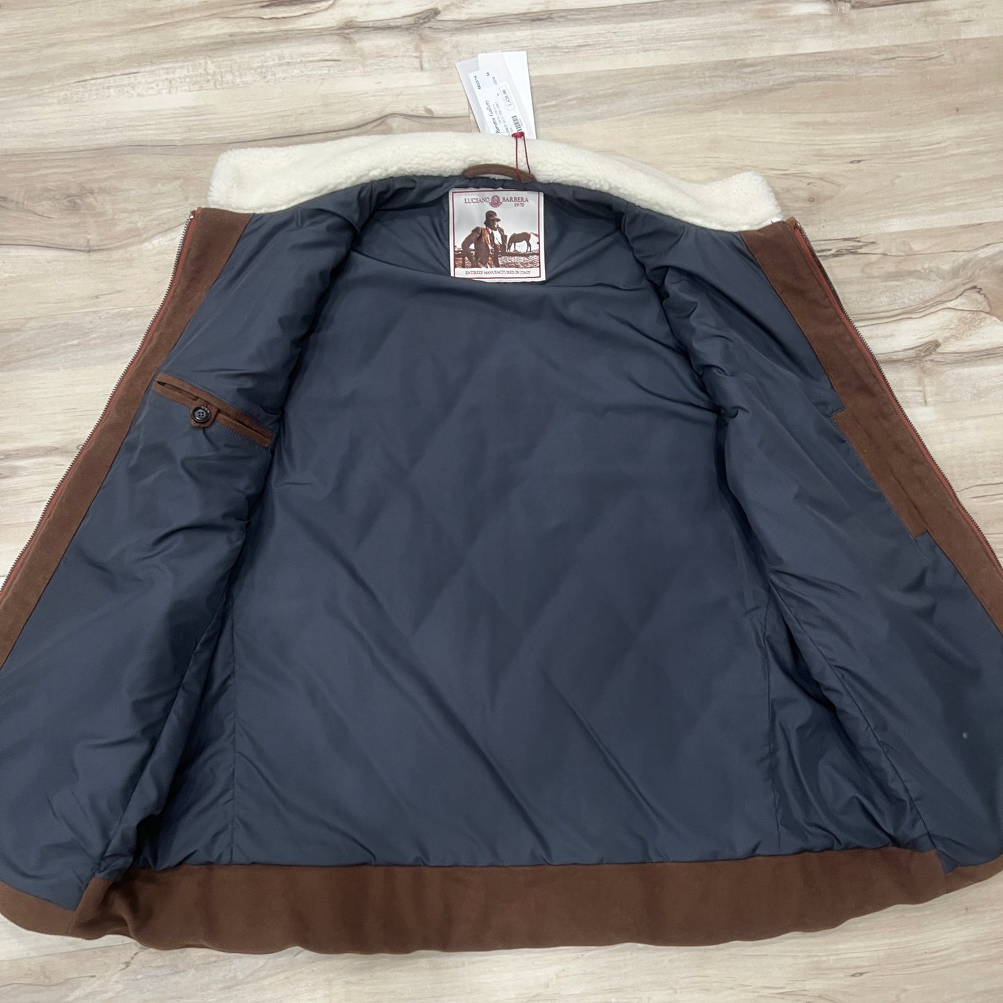 Luciano Barbera Shearling Trimmed Vest