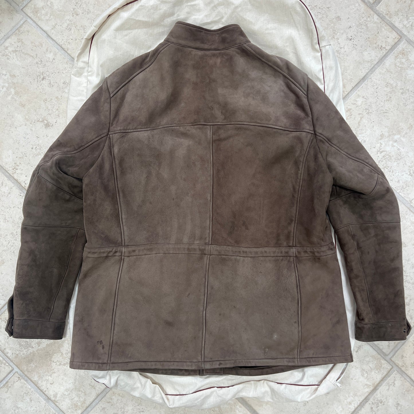 Loro Piana Shearling Fur Field Jacket
