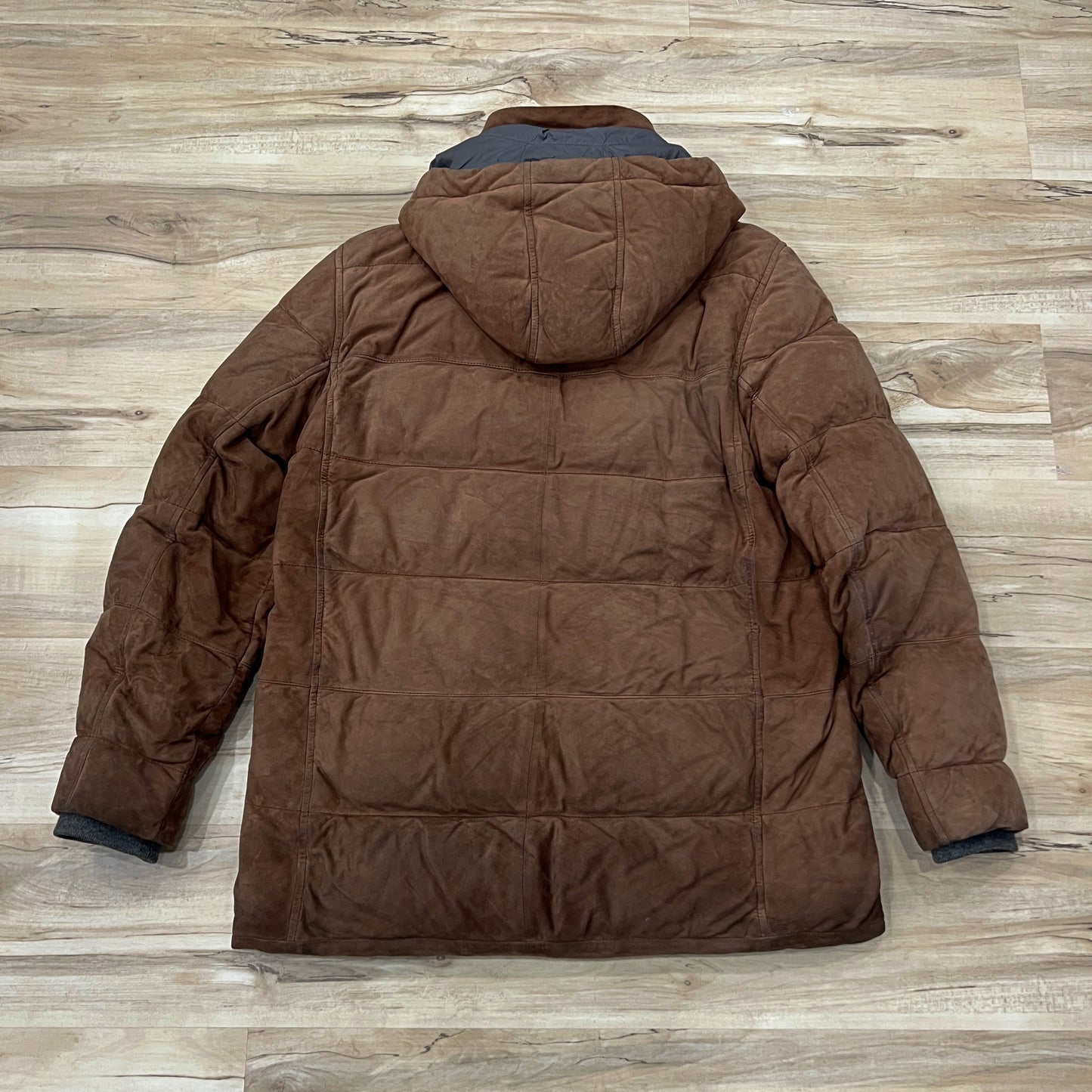 Brunello Cucinelli Suede Down Parka