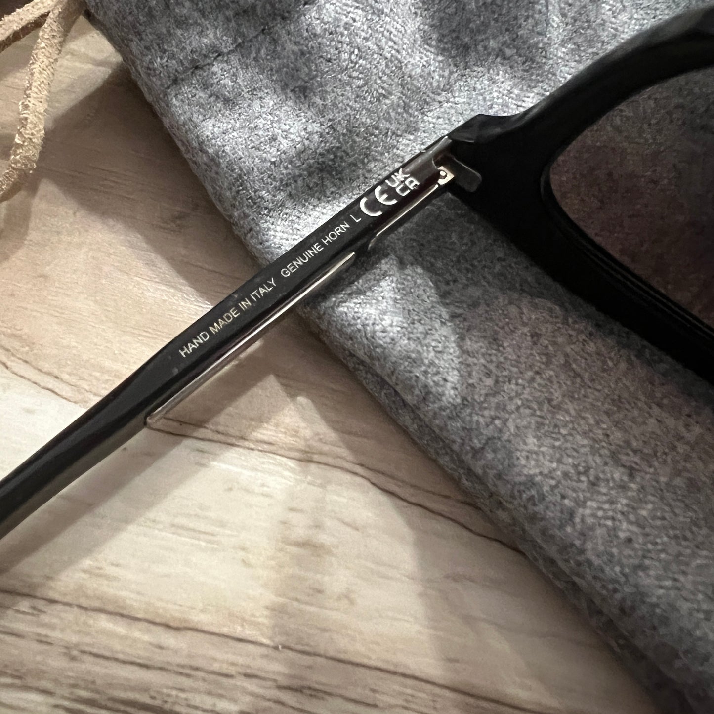 Brunello Cucinelli Buffalo Horn Meridian Sunglasses