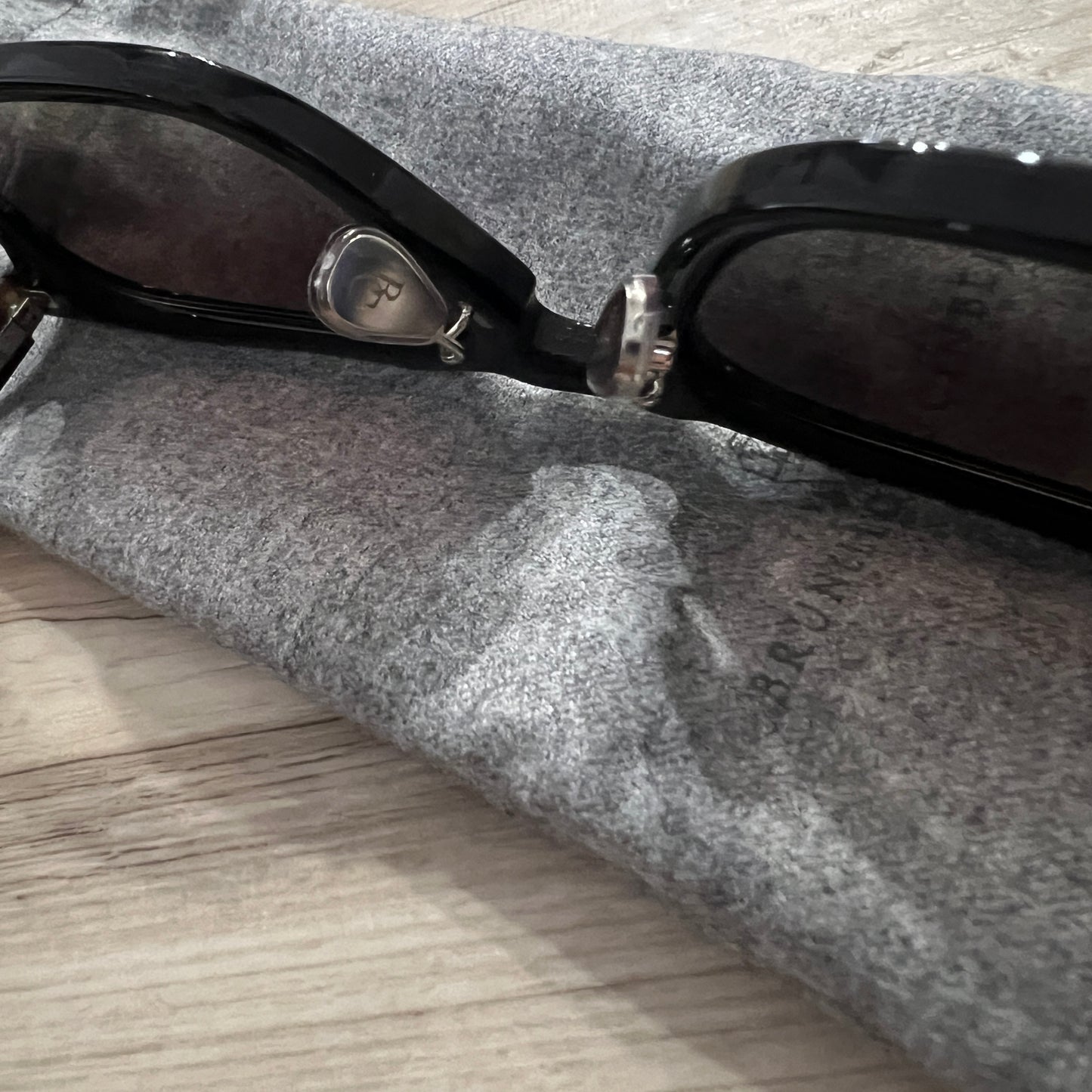 Brunello Cucinelli Buffalo Horn Meridian Sunglasses