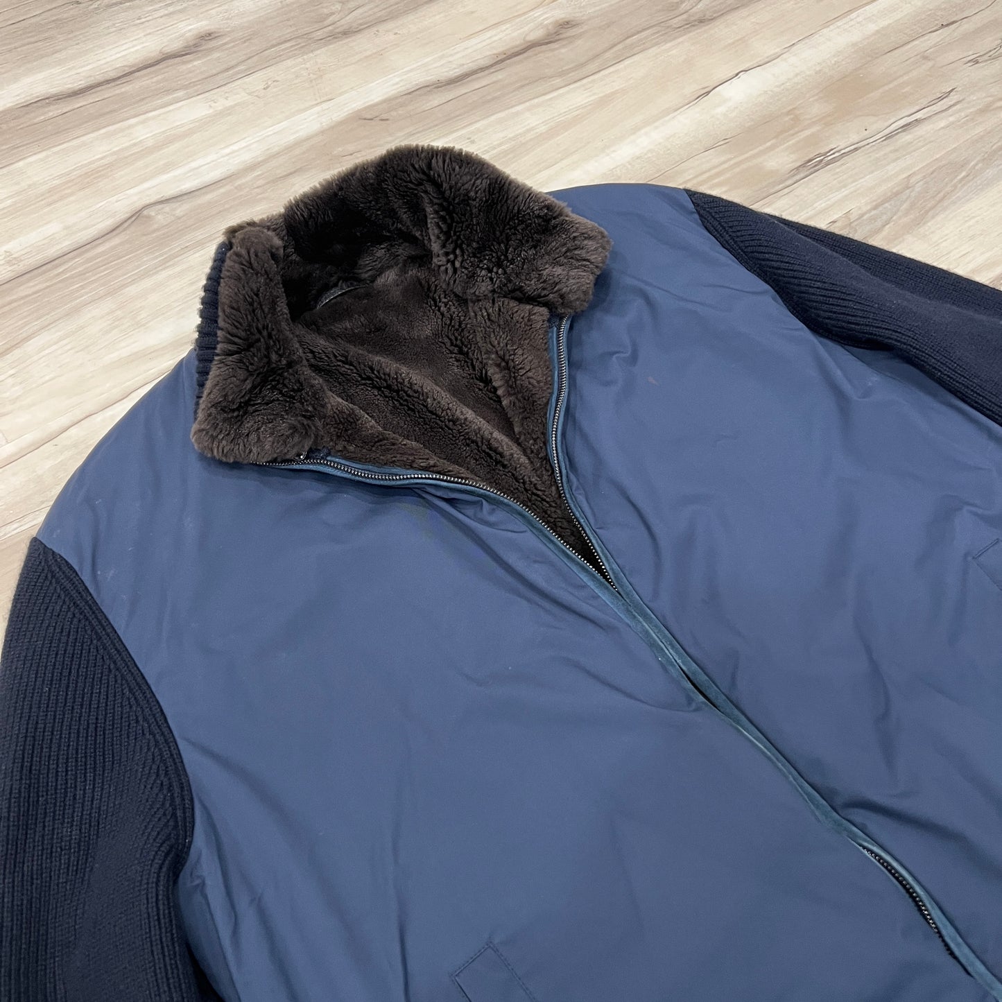 Loro Piana Castorino Fur Cashmere Jacket