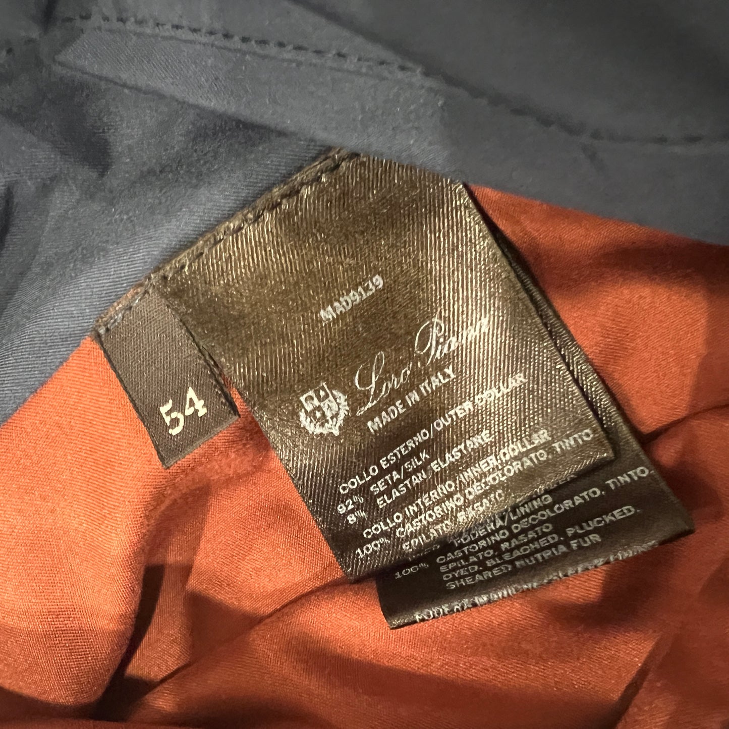 Loro Piana Castorino Fur Cashmere Jacket