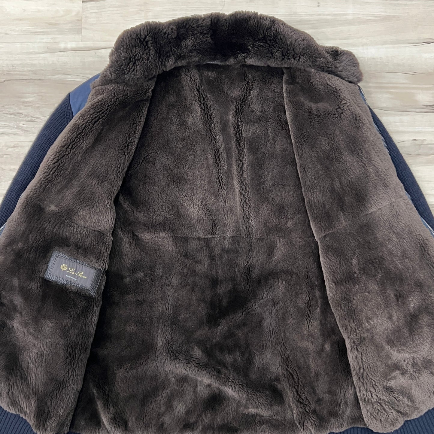 Loro Piana Castorino Fur Cashmere Jacket