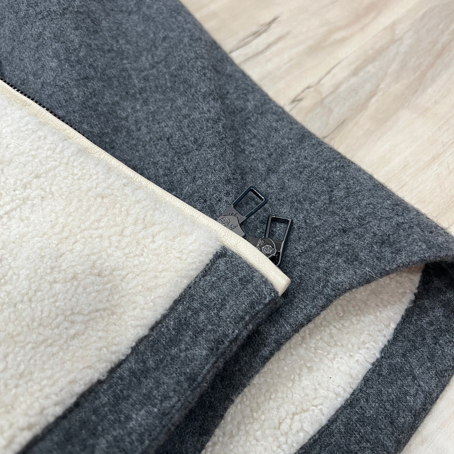 Loro Piana Shearling Lined Cashmere Jacket