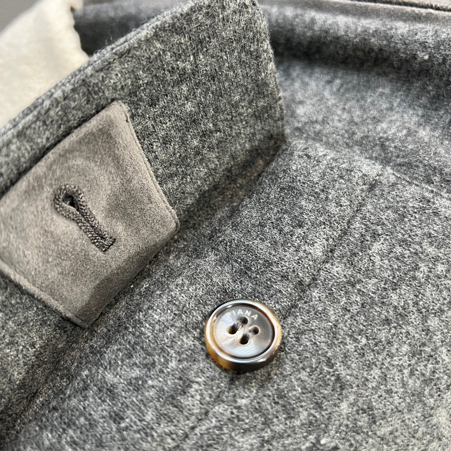 Loro Piana Shearling Lined Cashmere Jacket