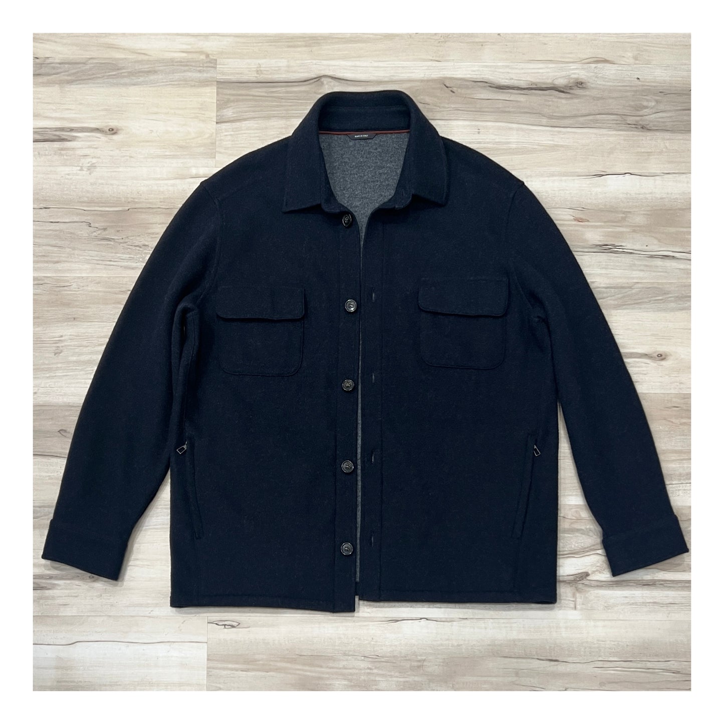 Loro Piana LP Cashmere Melange Overshirt