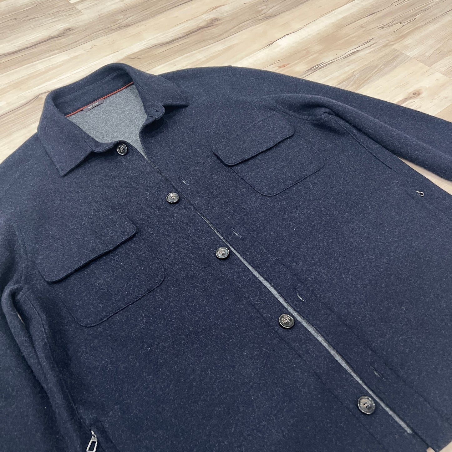 Loro Piana LP Cashmere Melange Overshirt