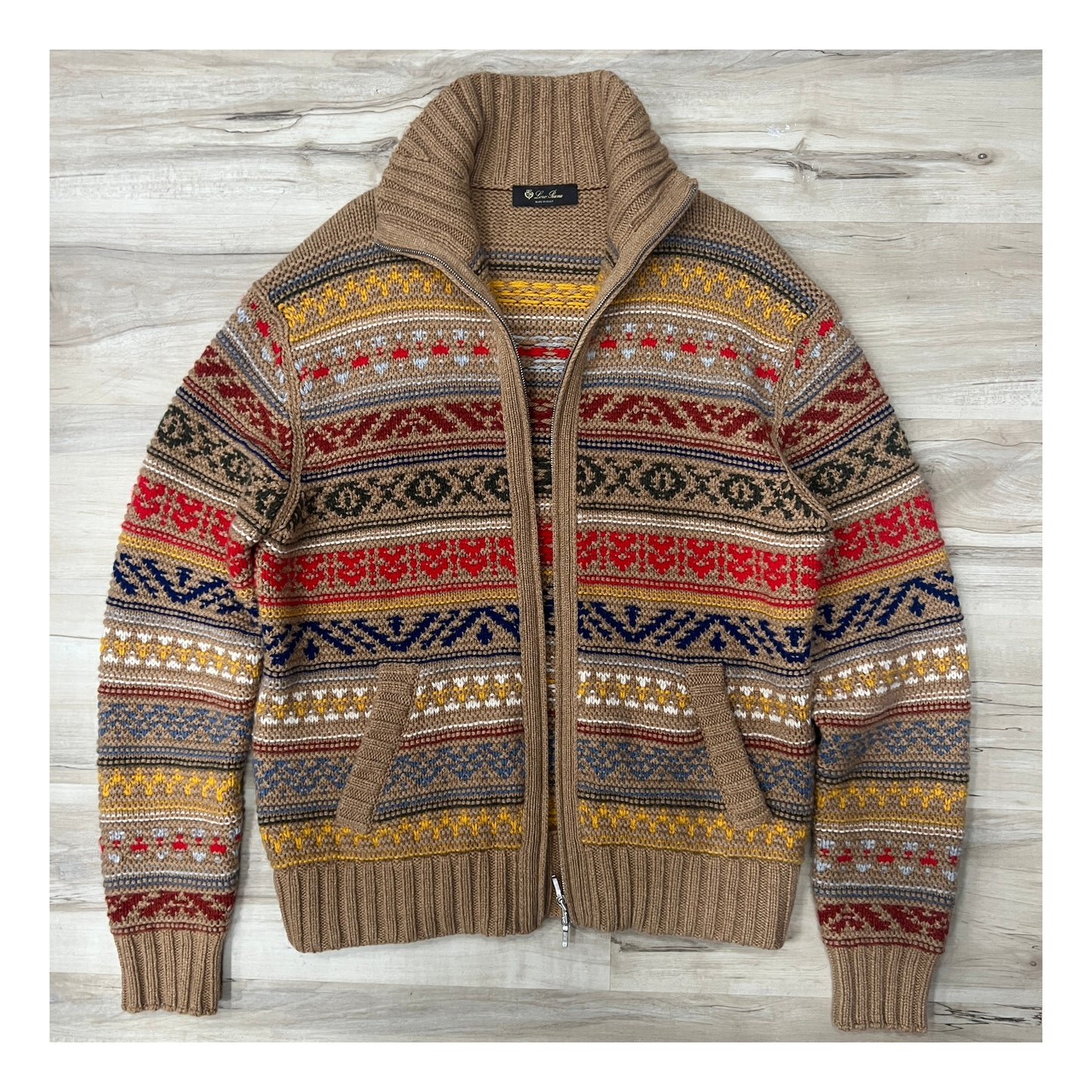 Loro Piana Cashmere “Bernina” Knit Jacket