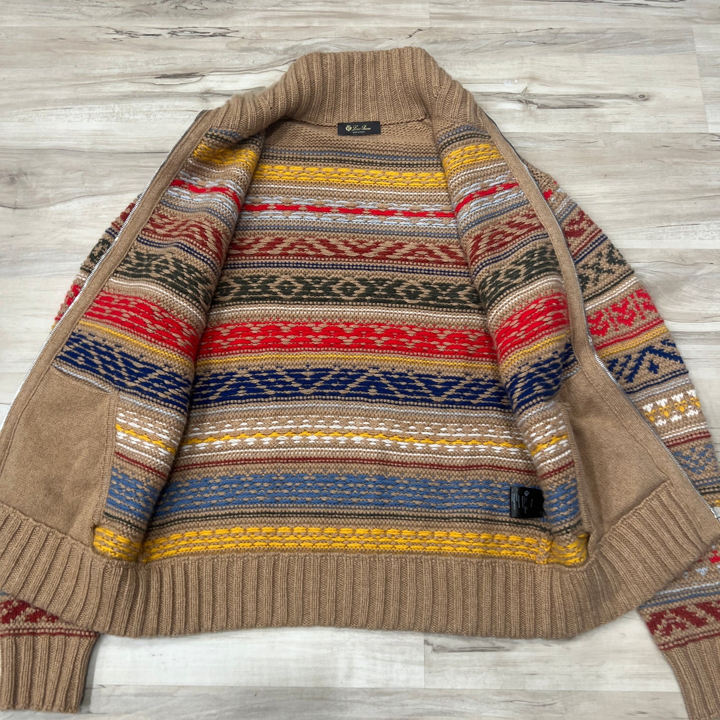 Loro Piana Cashmere “Bernina” Knit Jacket