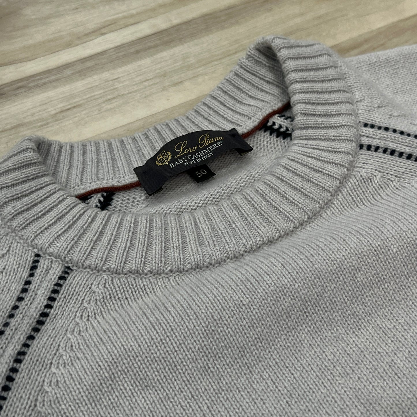 Loro Piana Baby Cashmere Crewneck Sweater