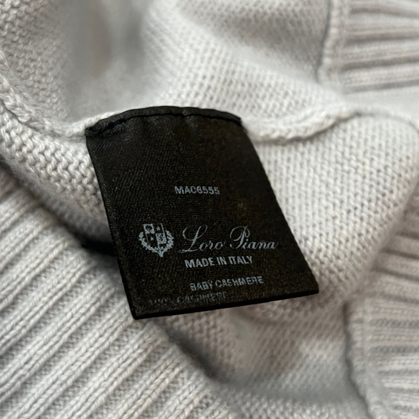 Loro Piana Baby Cashmere Crewneck Sweater