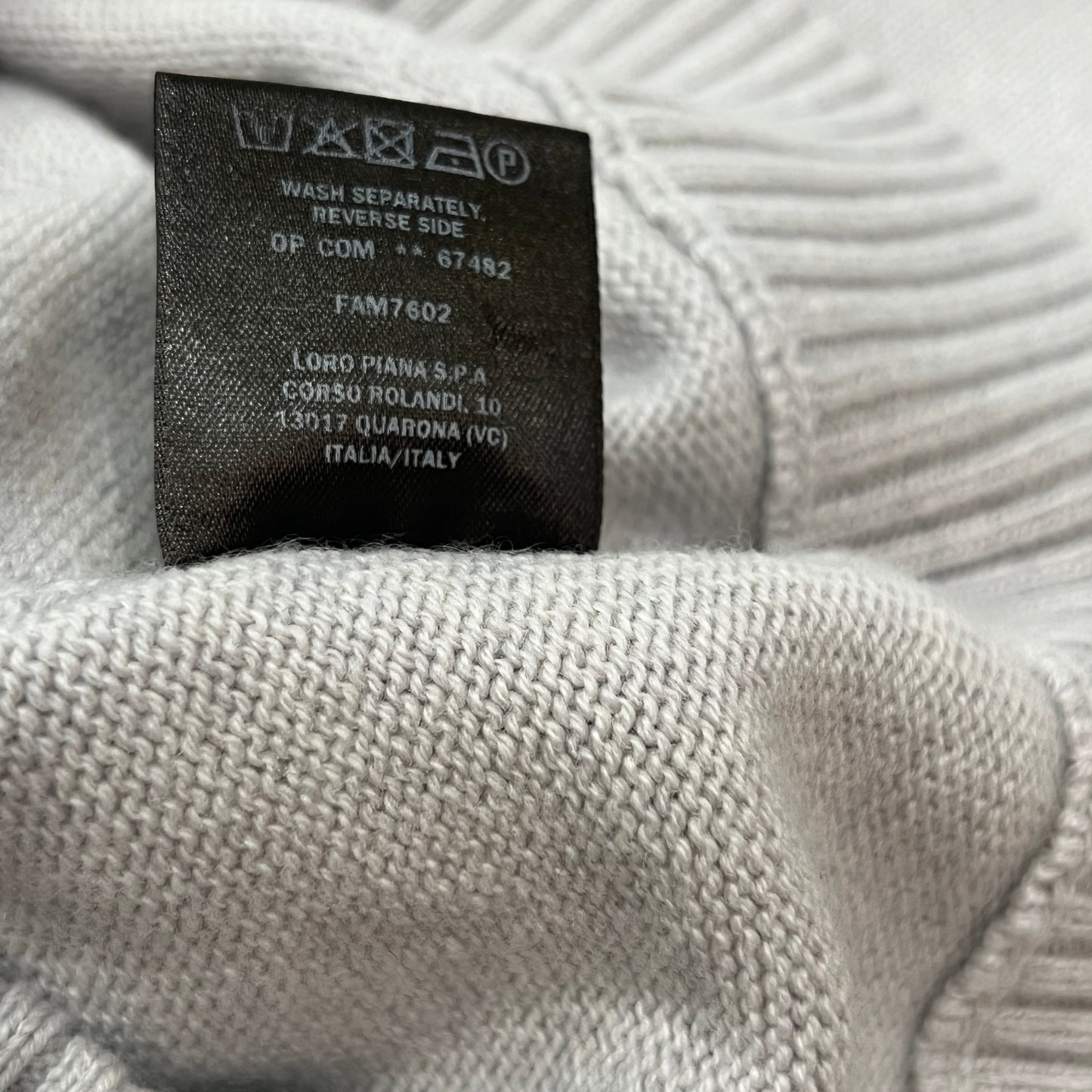 Loro Piana Baby Cashmere Crewneck Sweater