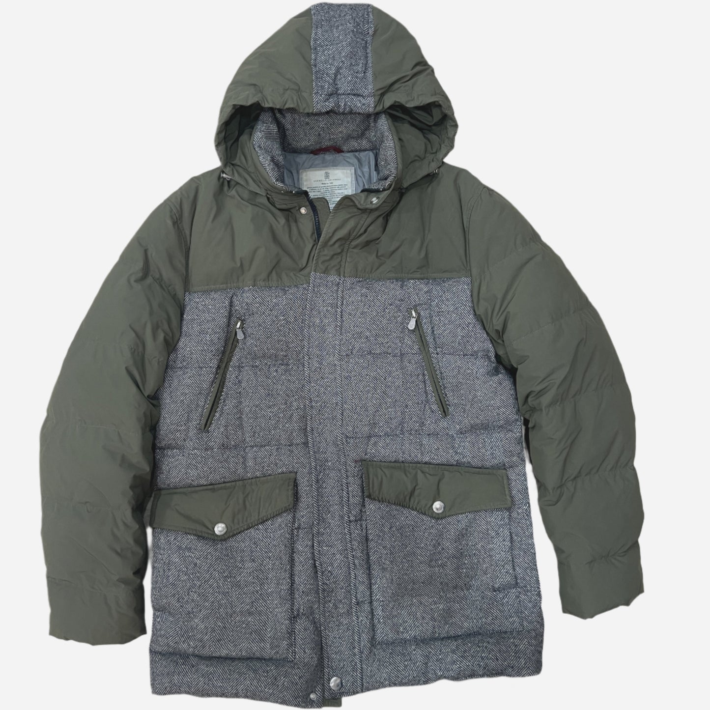 Brunello Cucinelli Wool Down Parka