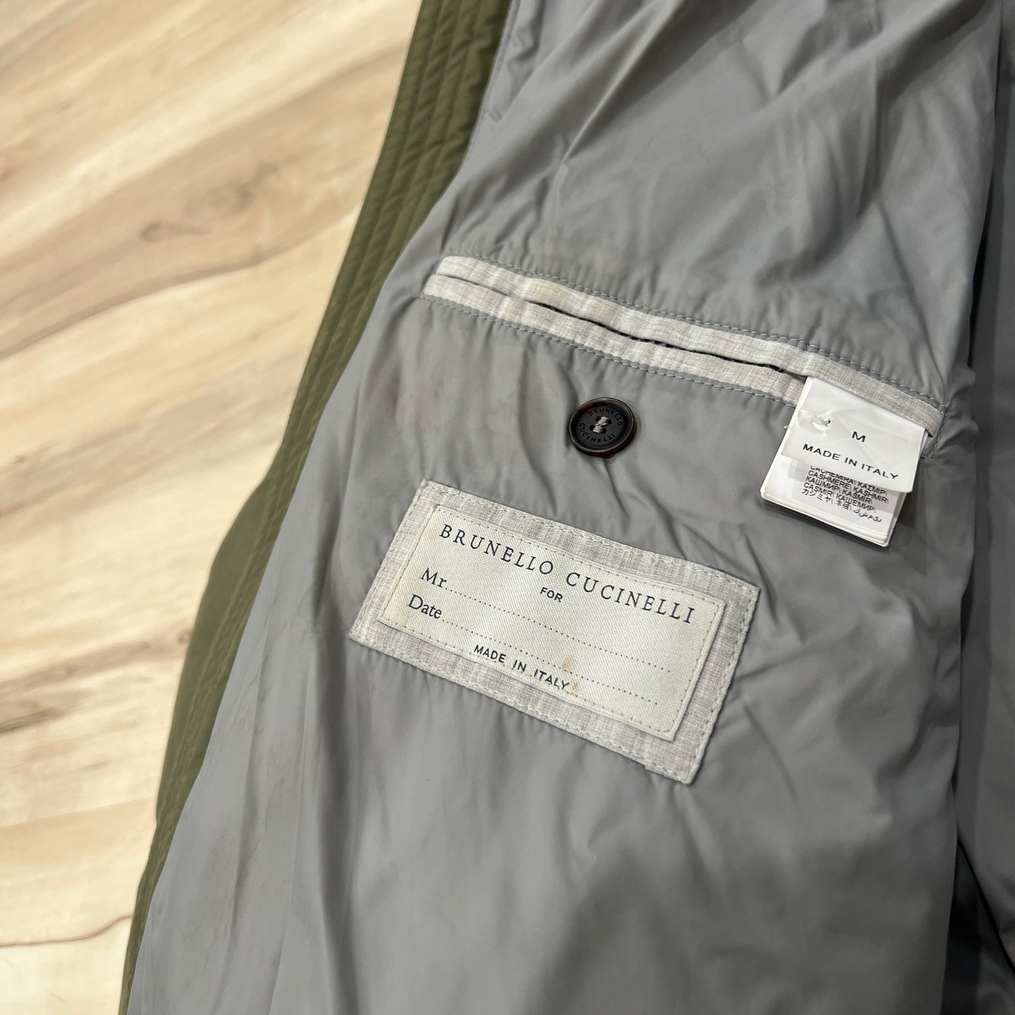 Brunello Cucinelli Wool Down Parka