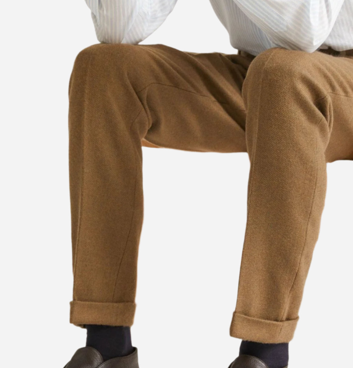 Loro Piana Cashmere / Alpaca City Two Pince trousers