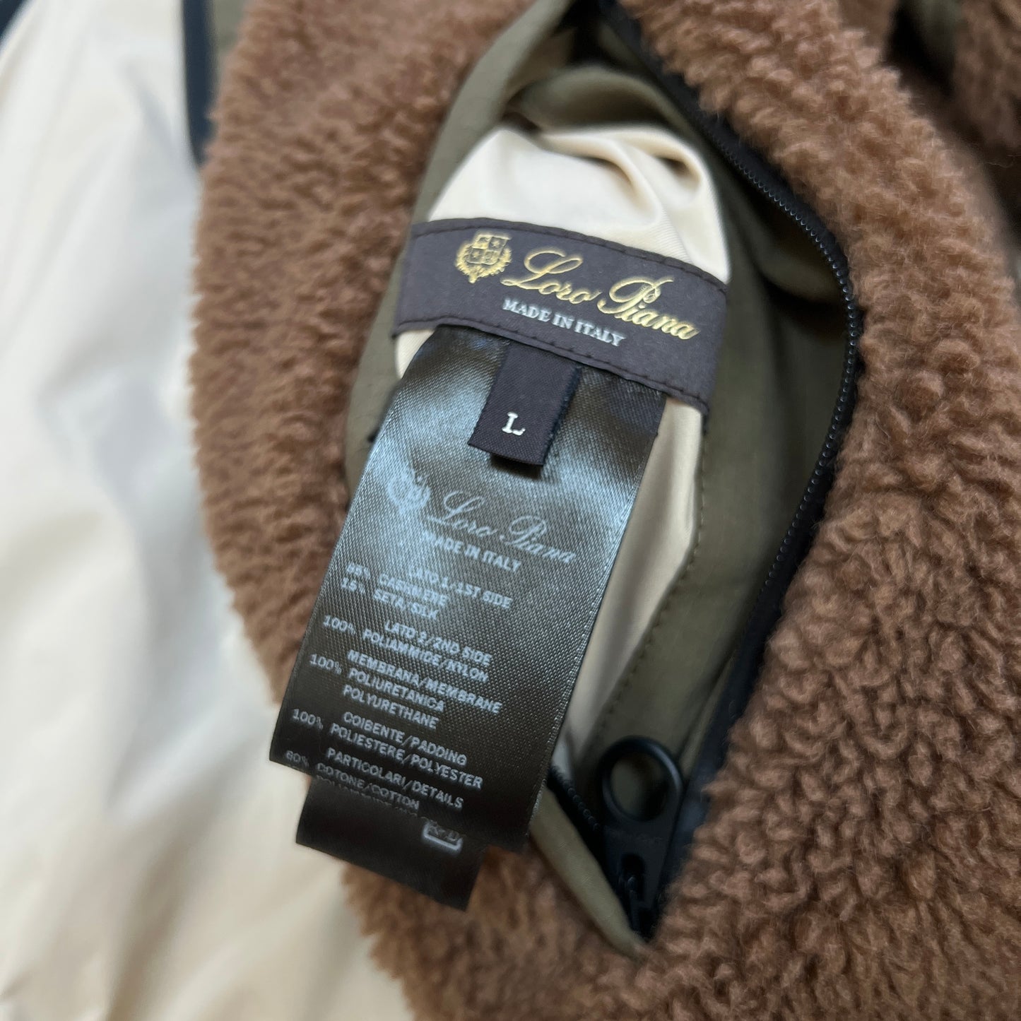 Loro Piana Aiant Cashfur Bomber