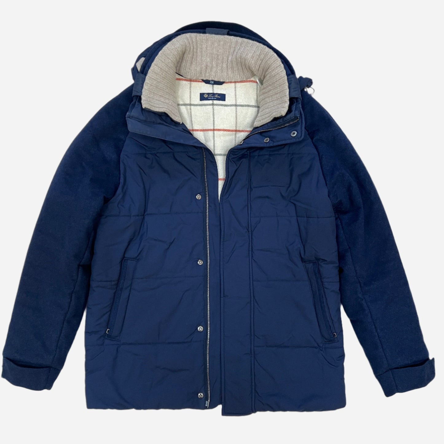 Loro Piana Cashmere Icer Bomber Jacket