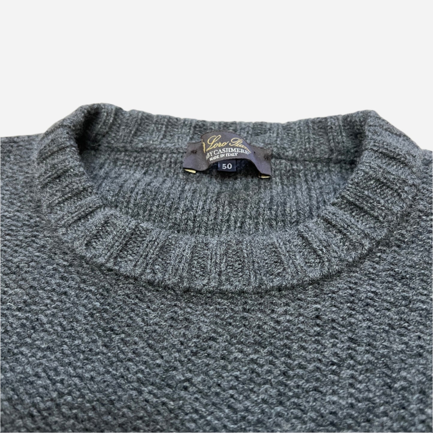 Loro Piana Heavyweight Baby Cashmere Crewneck Sweater