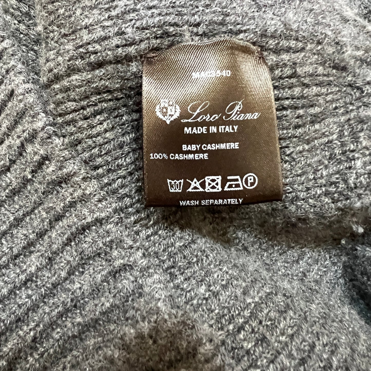 Loro Piana Heavyweight Baby Cashmere Crewneck Sweater