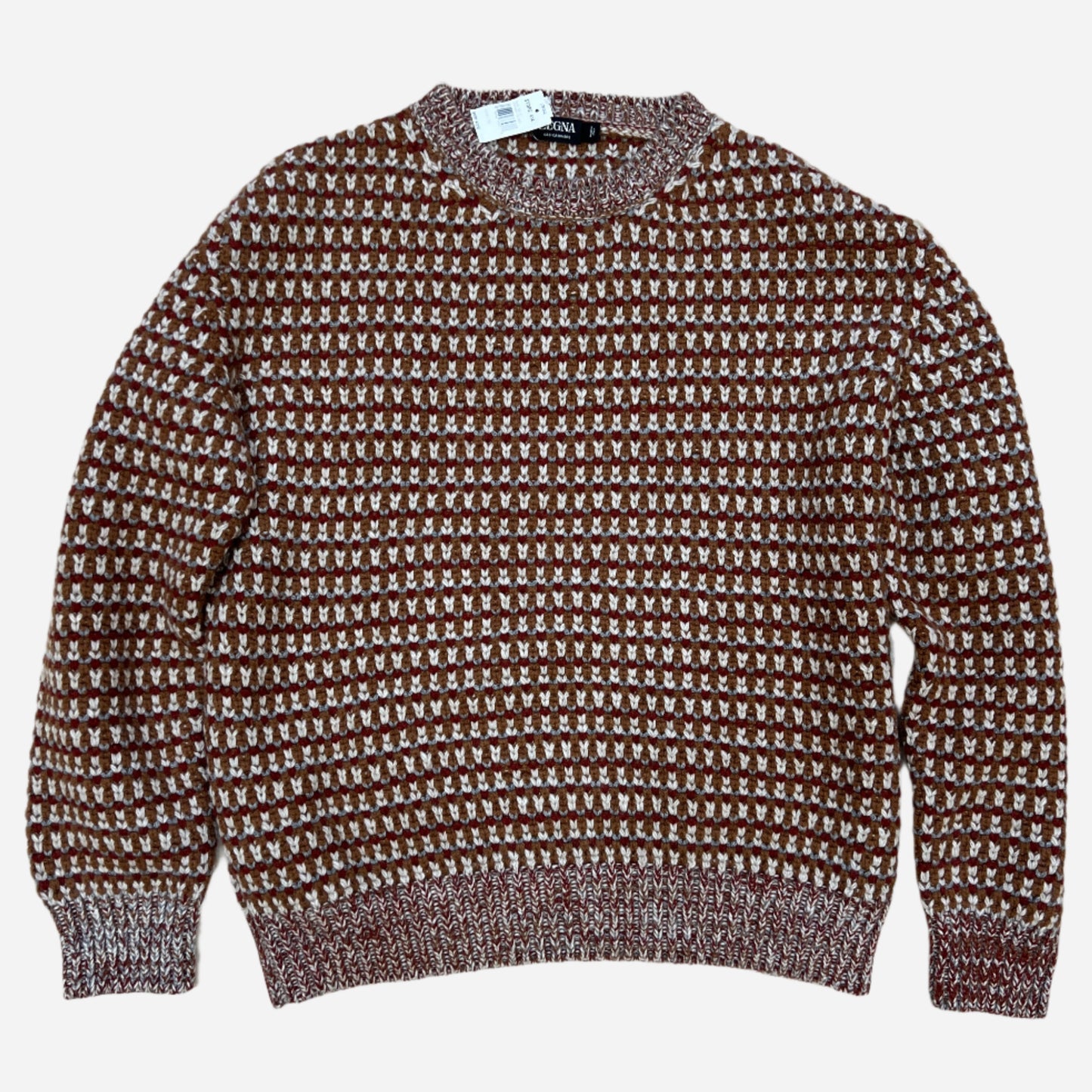 Zegna Oasi Cashmere Knit Crewneck Sweater