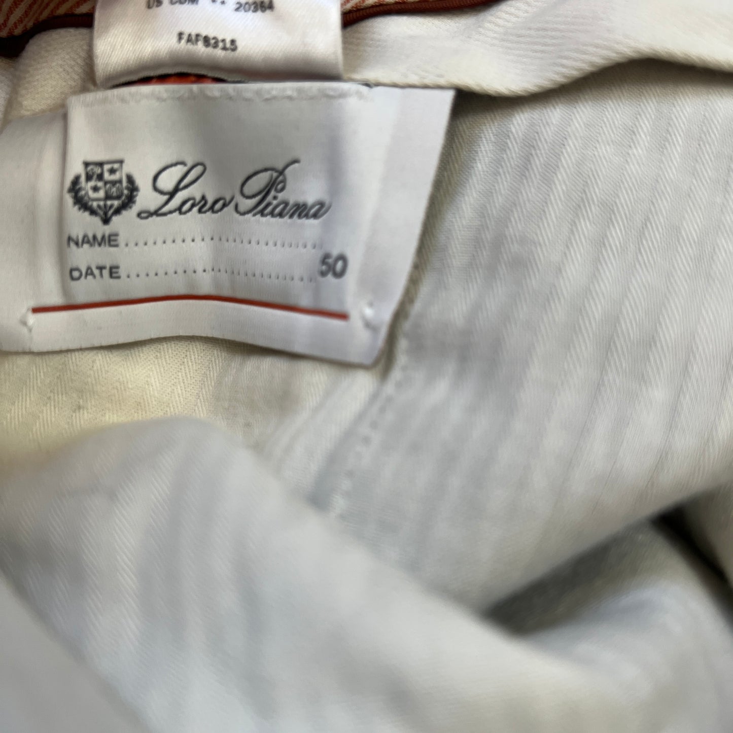 Loro Piana Cotton Trousers
