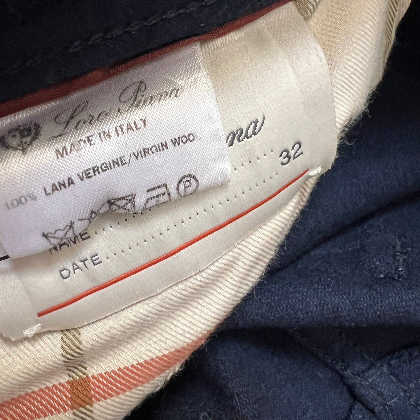 Loro Piana Virgin Wool Trousers