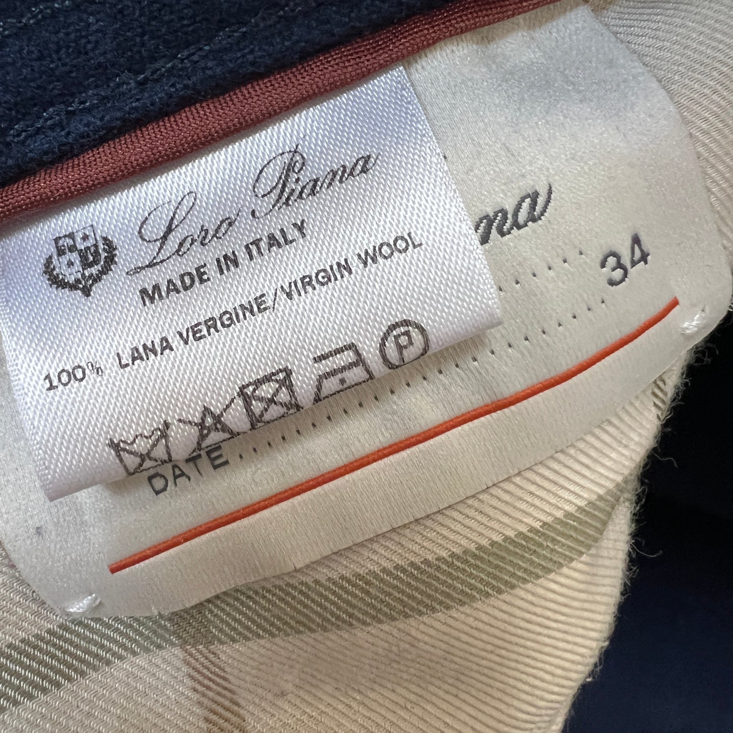 Loro Piana Virgin Wool Trousers