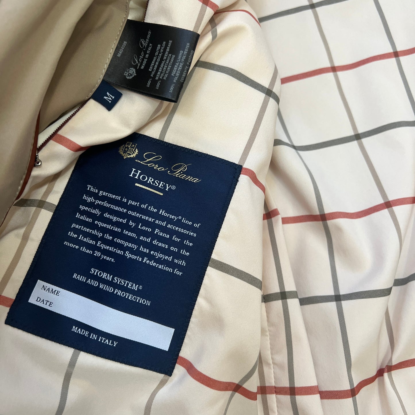 Loro Piana Horsey Bomber Jacket
