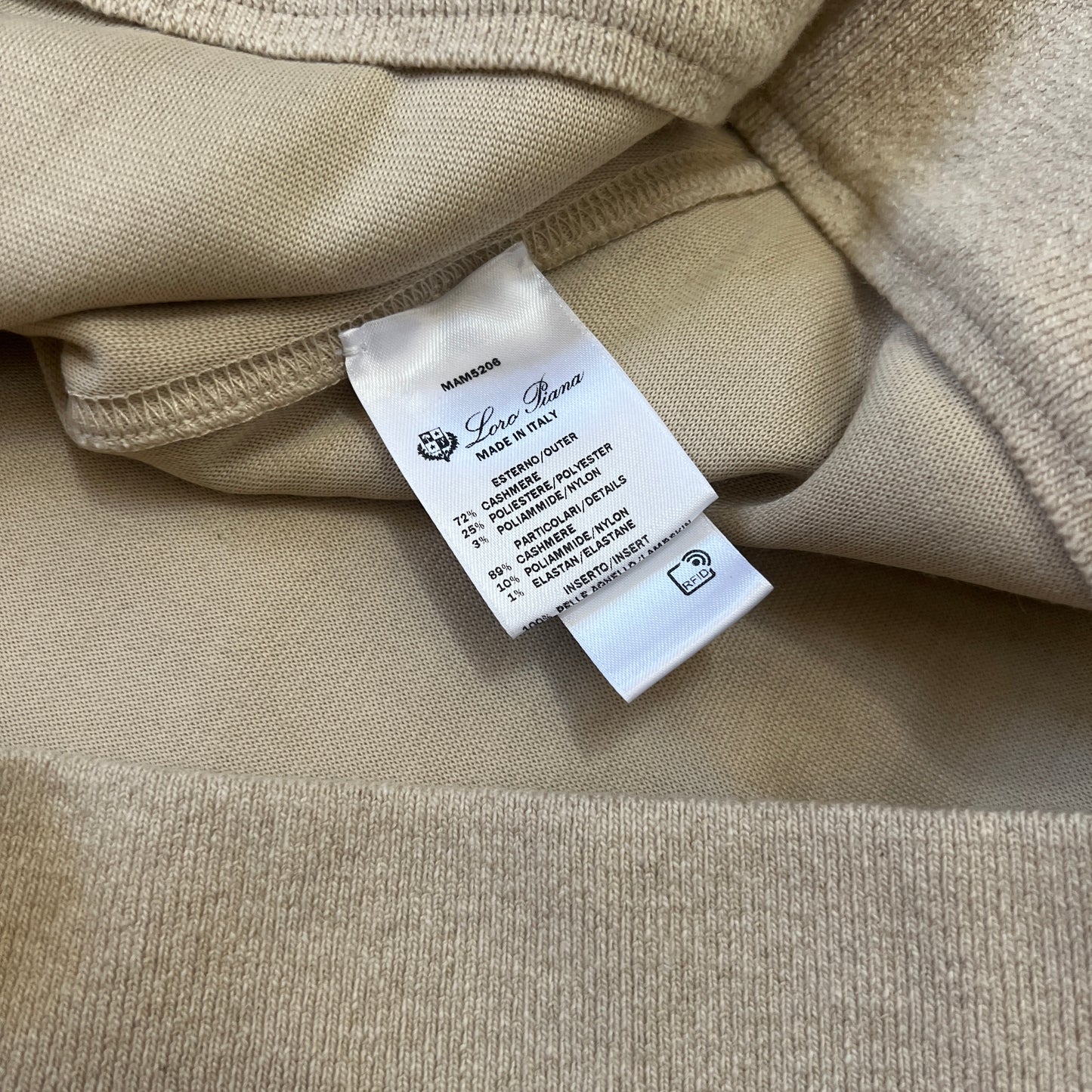 Loro Piana Cashmere Jersey Hoodie