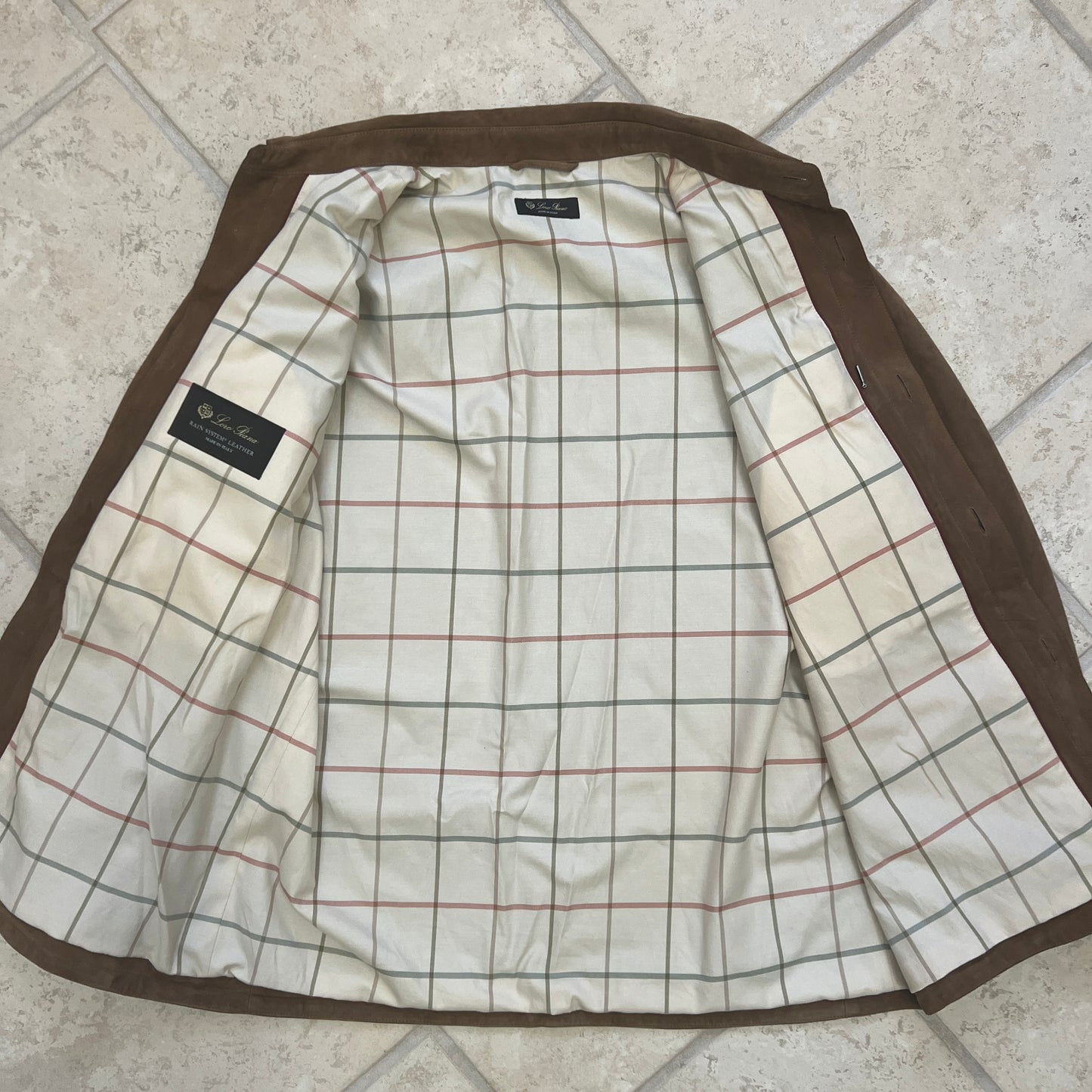 Loro Piana Suede Overshirt Jacket