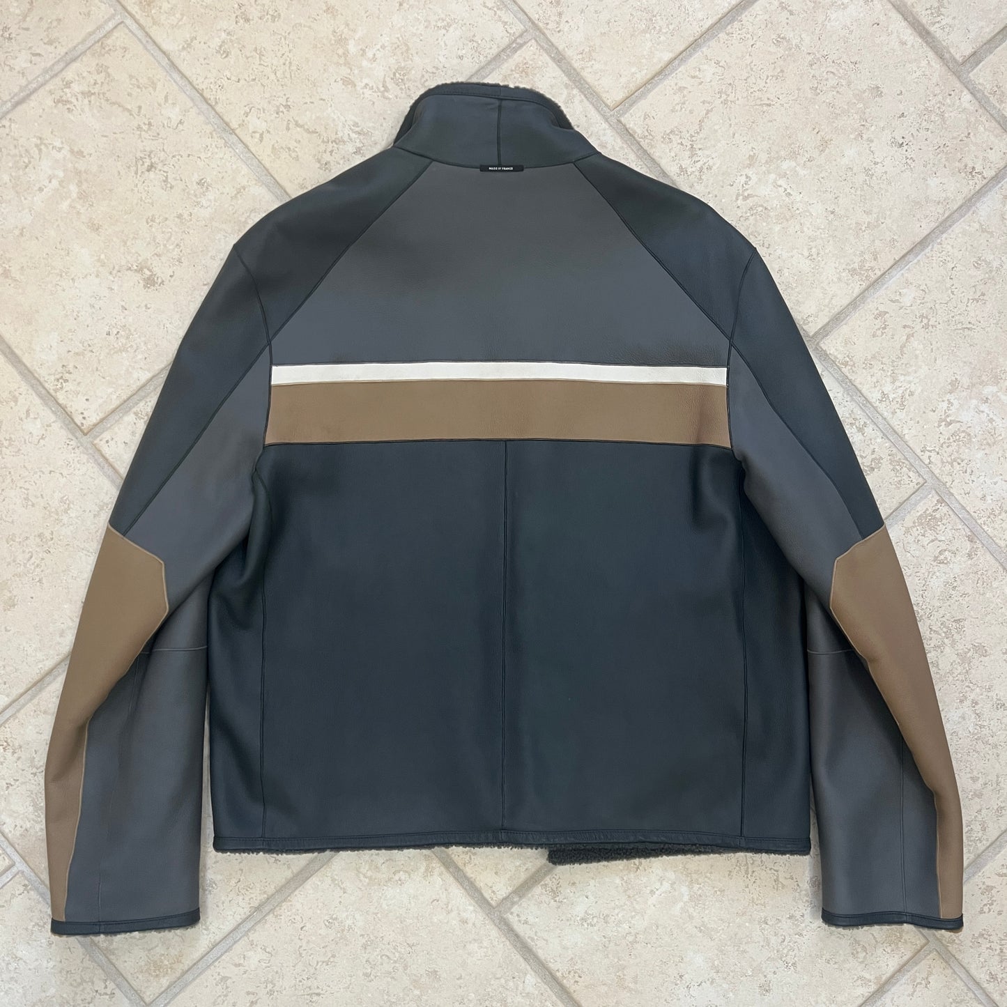 Hermes Reversible Shearling Bomber Jacket (FW 2020 Runway)