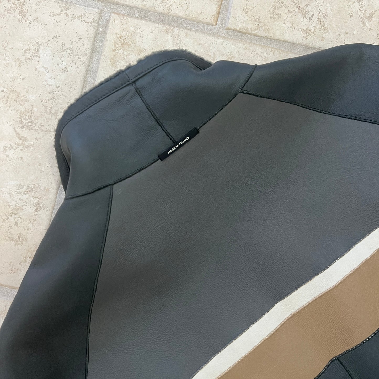 Hermes Reversible Shearling Bomber Jacket (FW 2020 Runway)