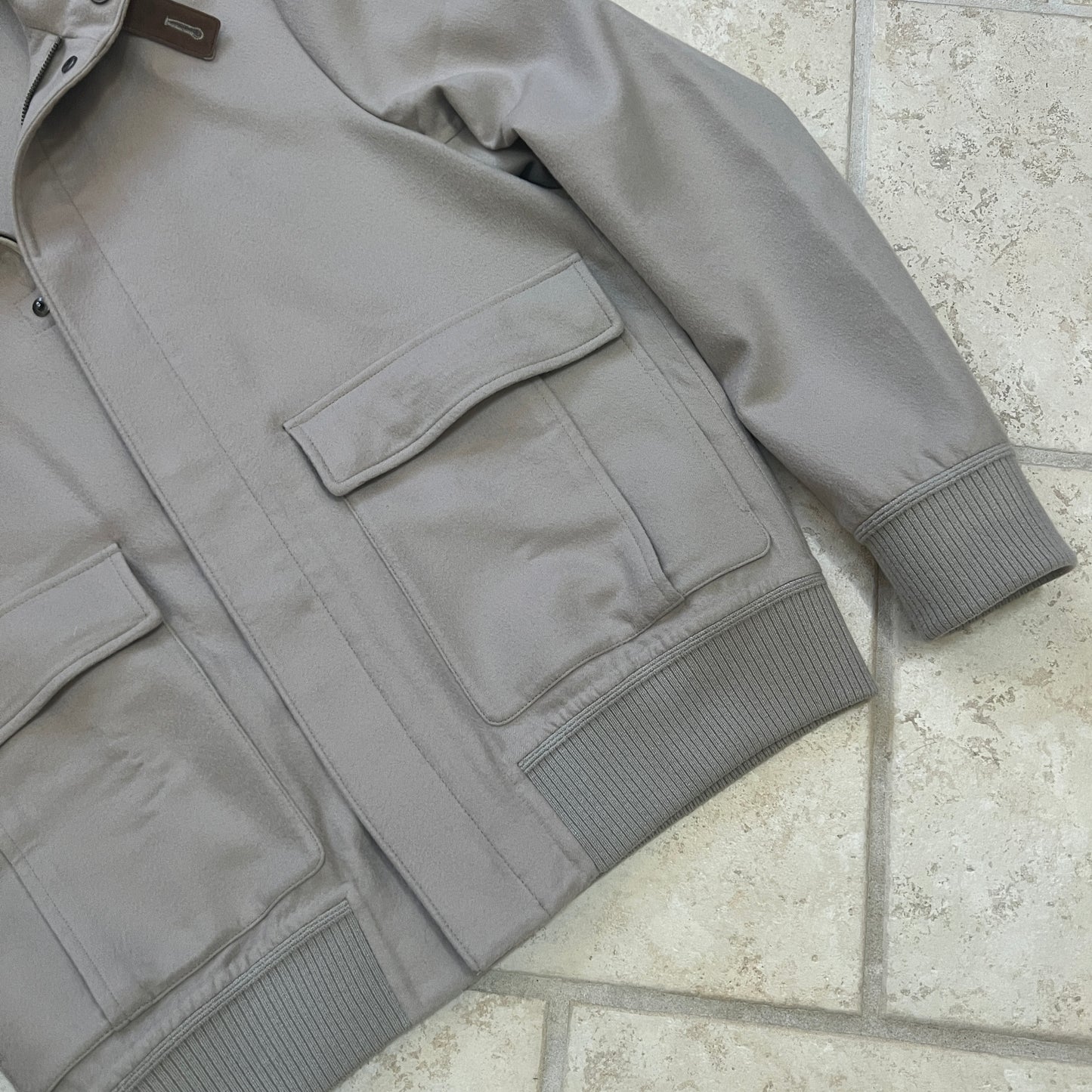 Loro Piana Cashmere "Glendale" Bomber