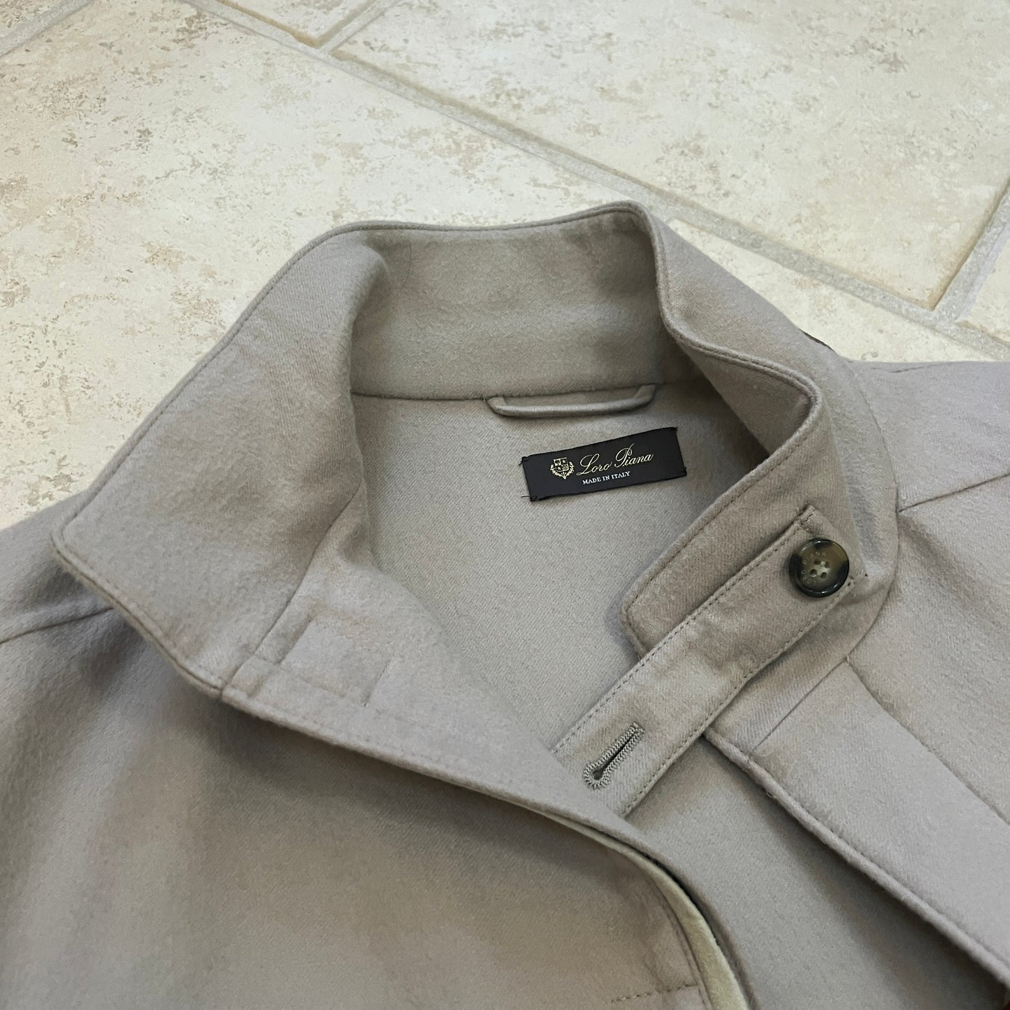 Loro Piana Cashmere "Glendale" Bomber