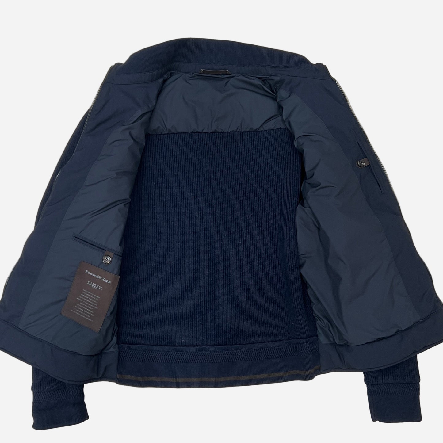 Zegna Trofeo Quilted Hybrid Down Jacket