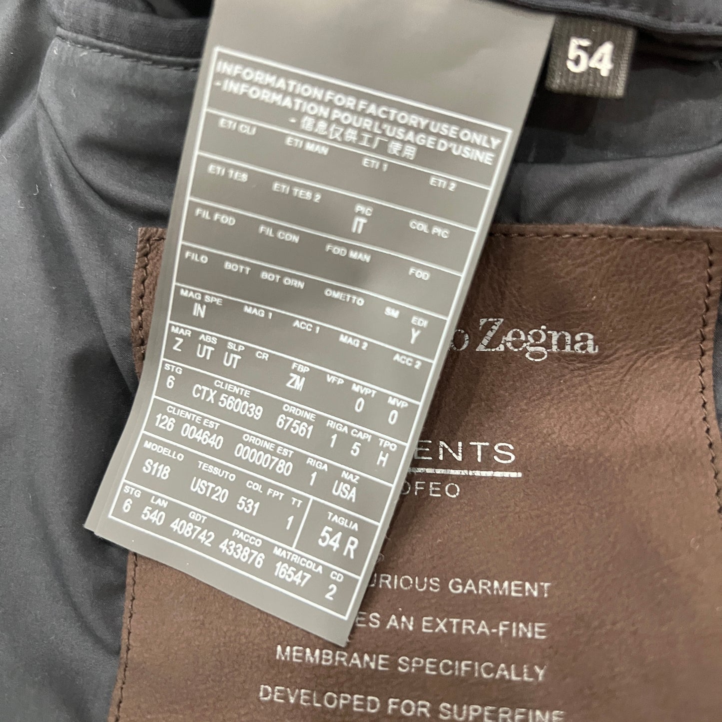 Zegna Trofeo Quilted Hybrid Down Jacket