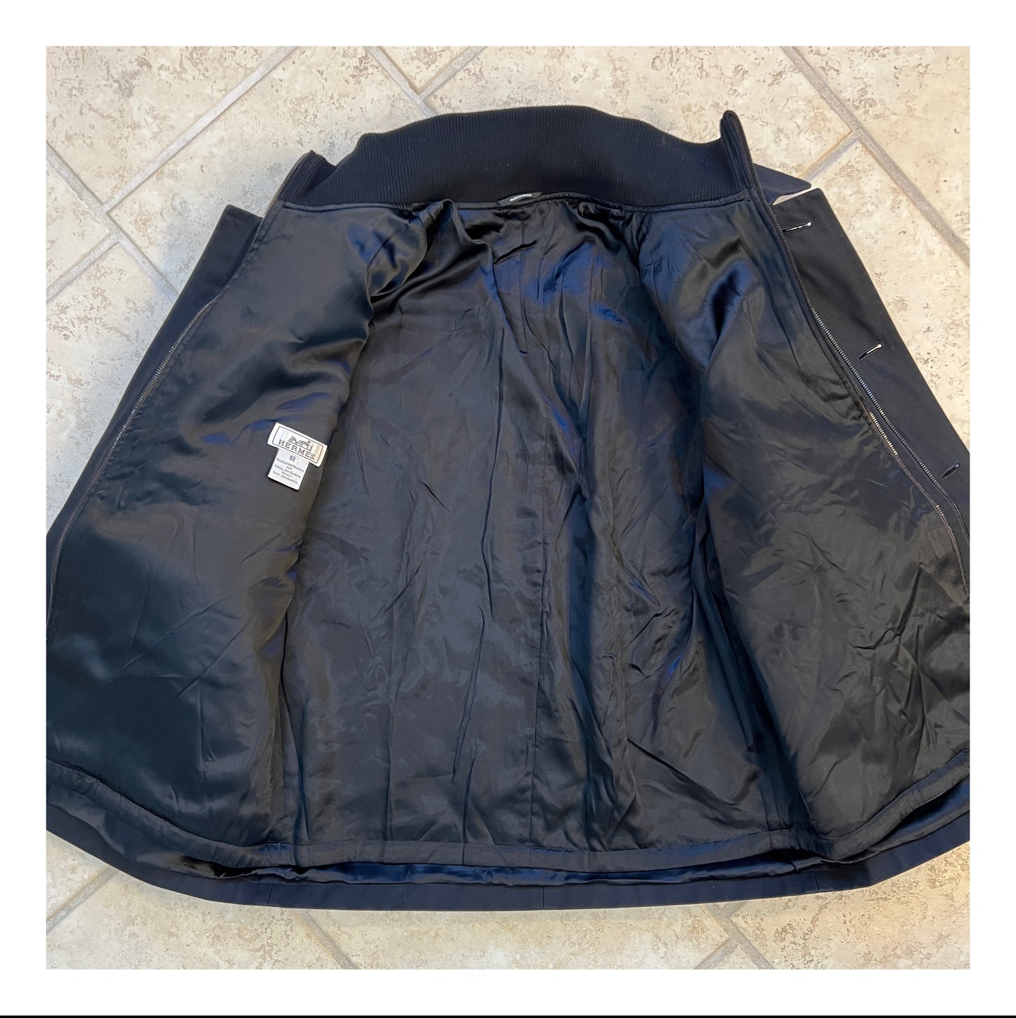 Hermes Heavy Cotton Calfskin 2-in-1 Coat
