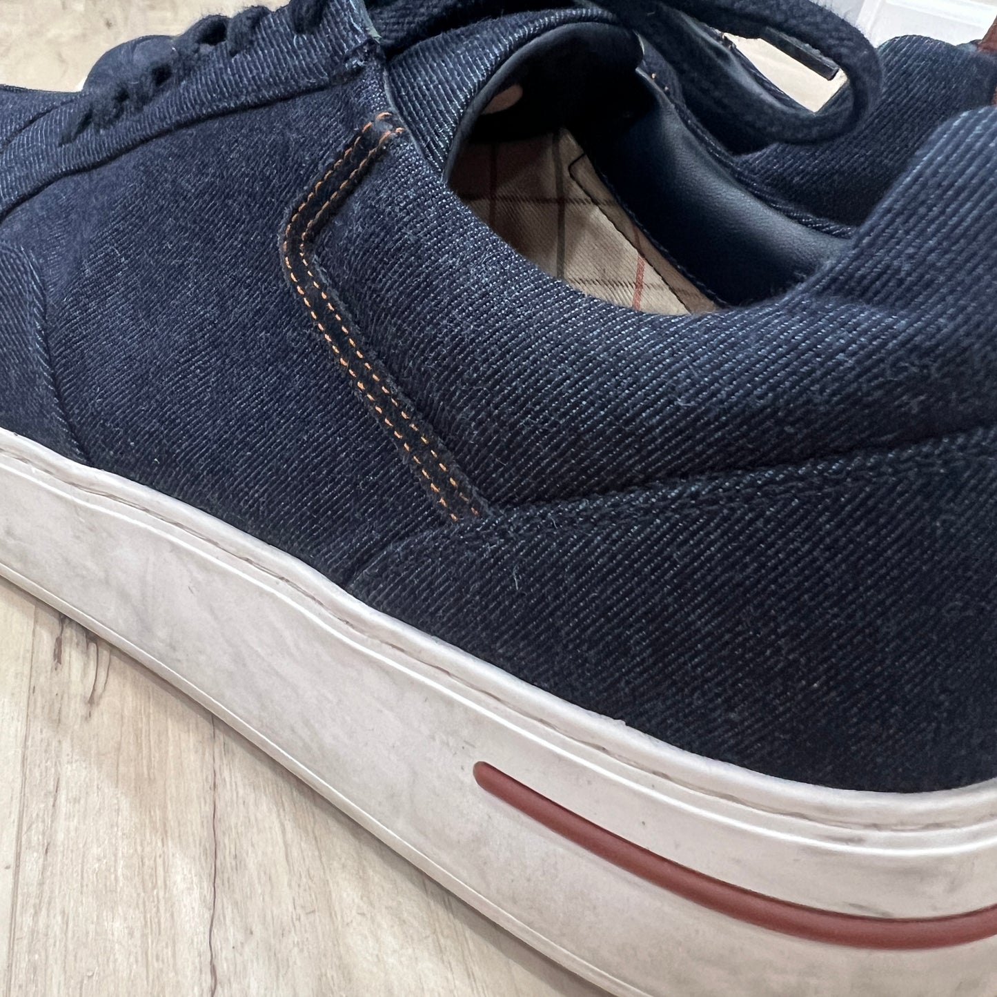 Loro Piana Newport Walk Denim Sneakers