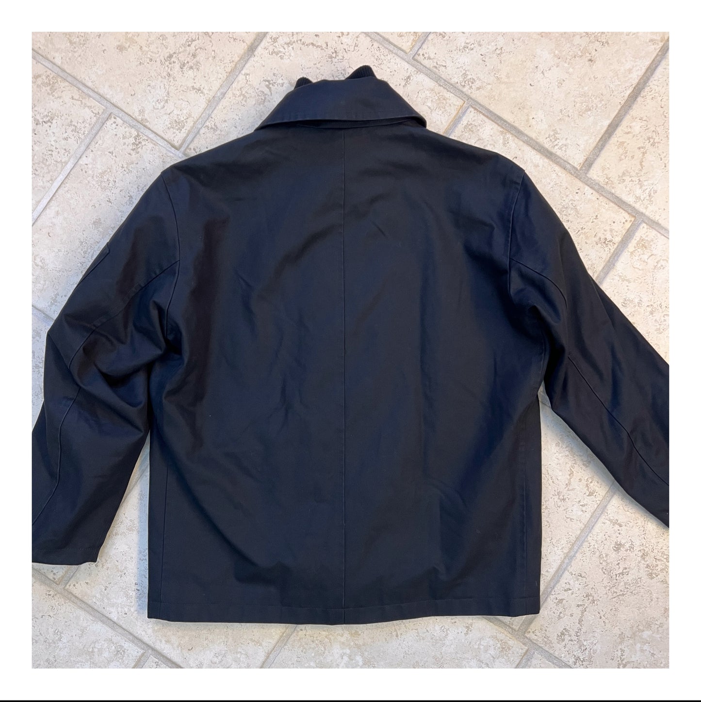 Hermes Heavy Cotton Calfskin 2-in-1 Coat