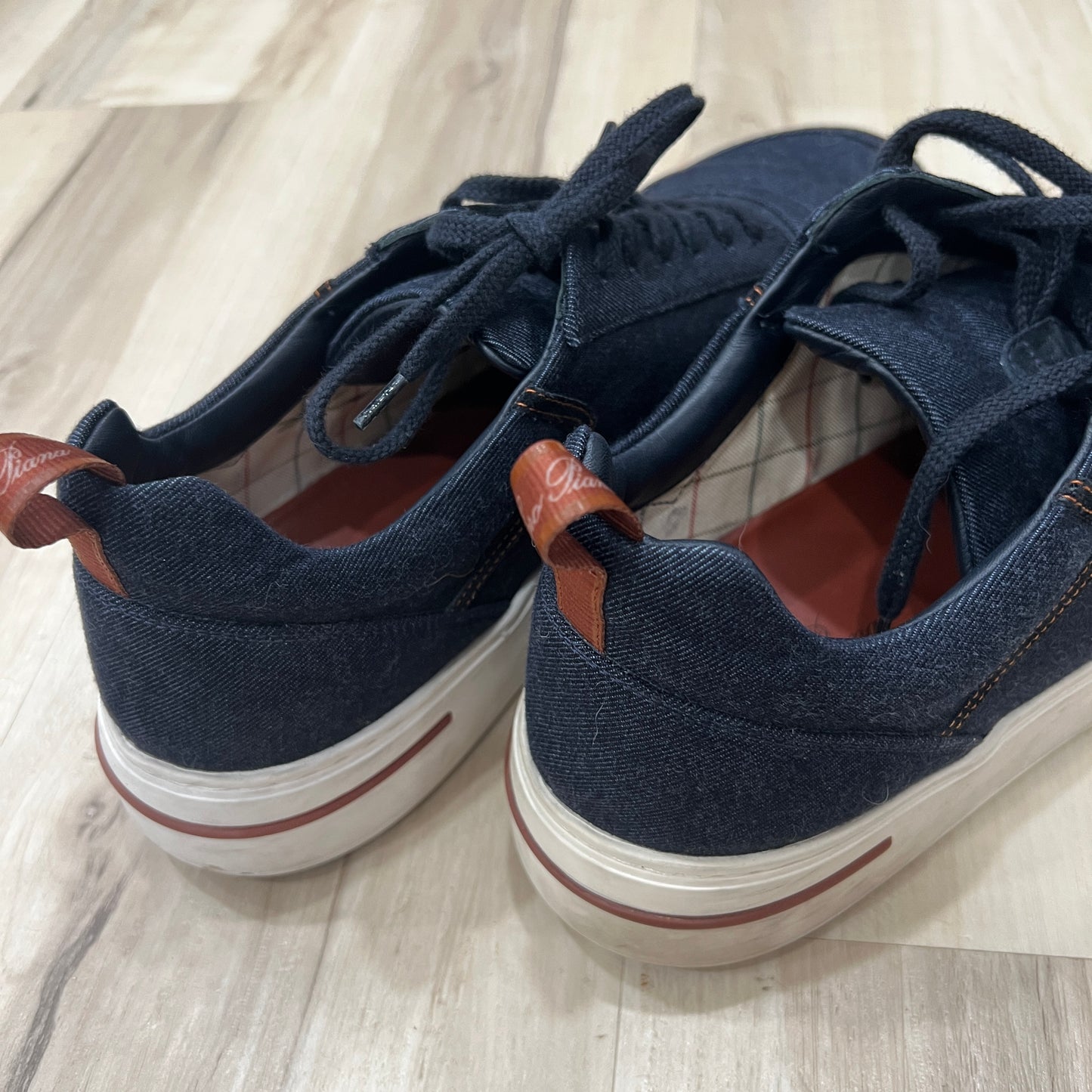 Loro Piana Newport Walk Denim Sneakers