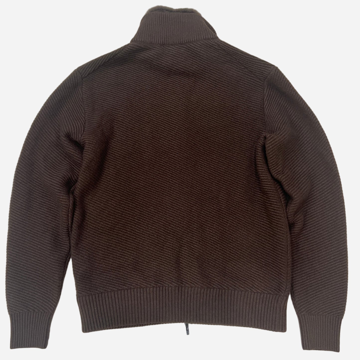 Loro Piana Castorino Fur Trim Alpe Cashmere Jacket
