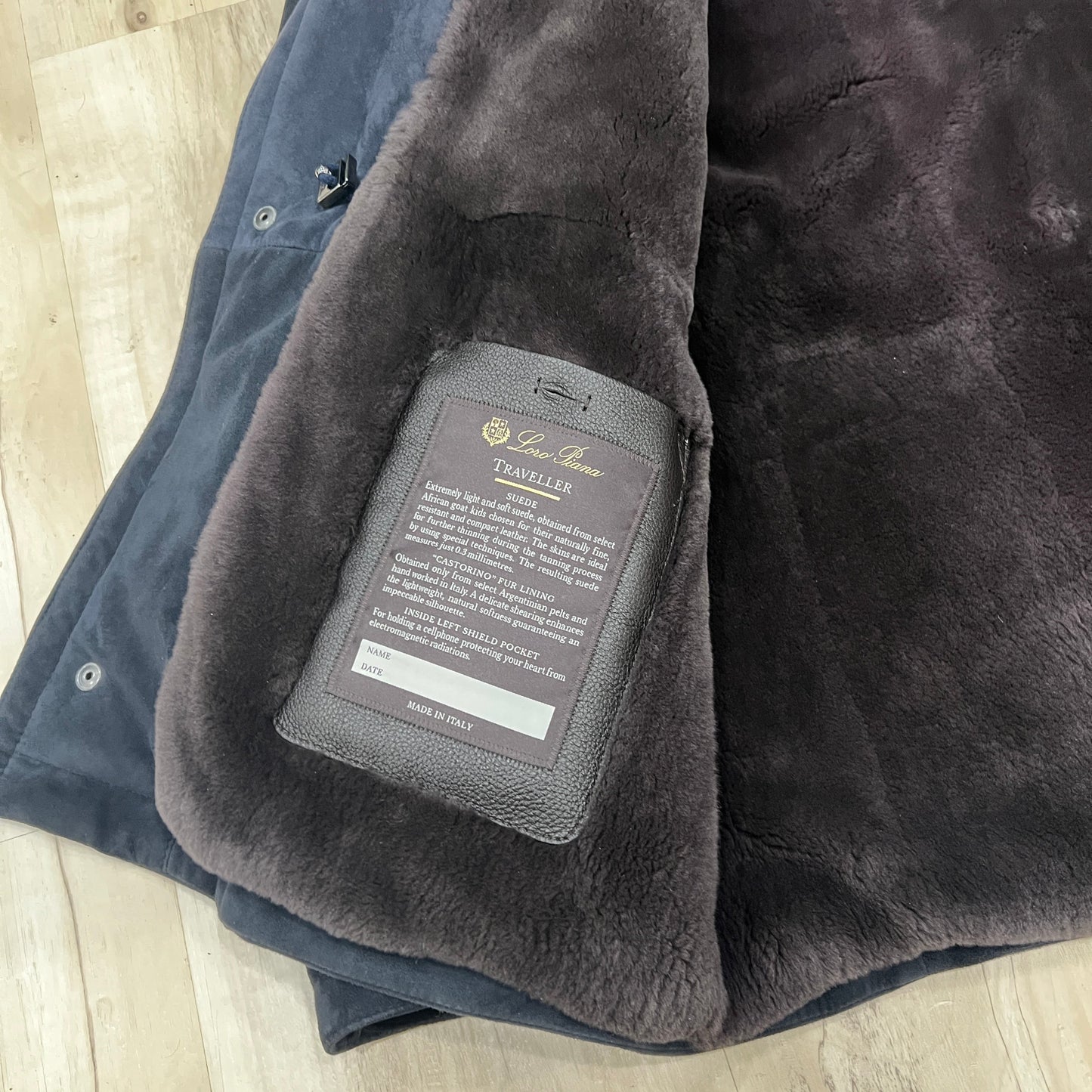 Loro Piana Suede Castorino Fur Traveller (52)