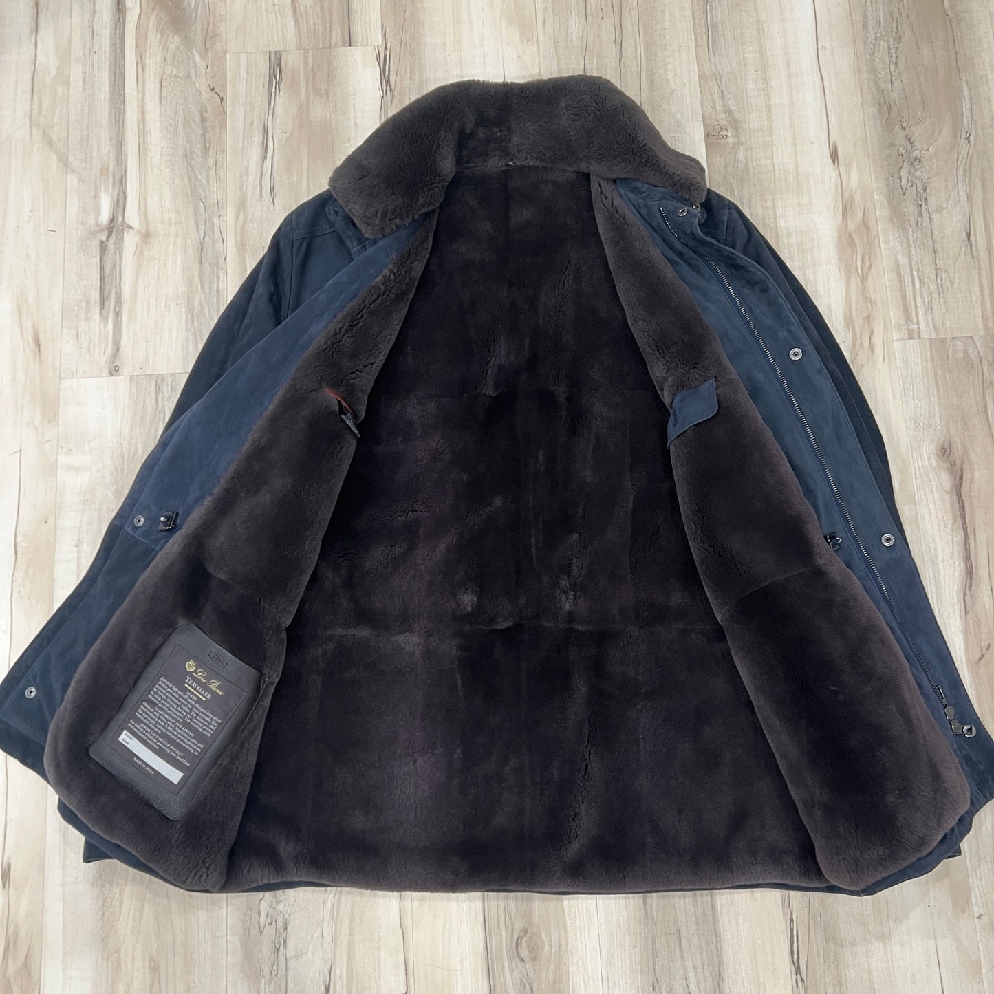Loro Piana Suede Castorino Fur Traveller (52)